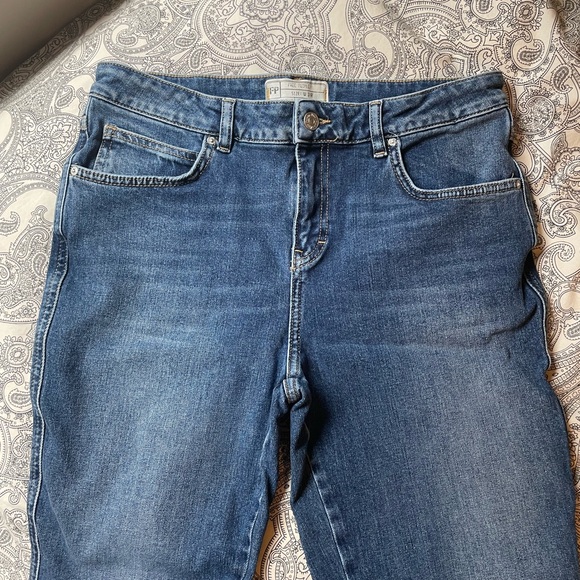 Free People Indigo Denim Jeans - Picture 3 of 4